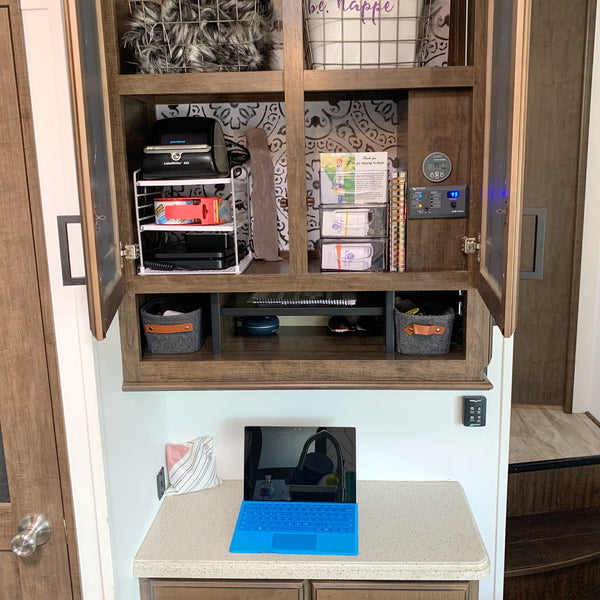 Running a handmade knit hat brand from RV