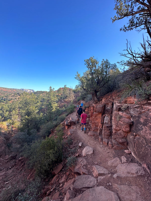 Hiking the Cathedral Rock in Sedona, Arizona