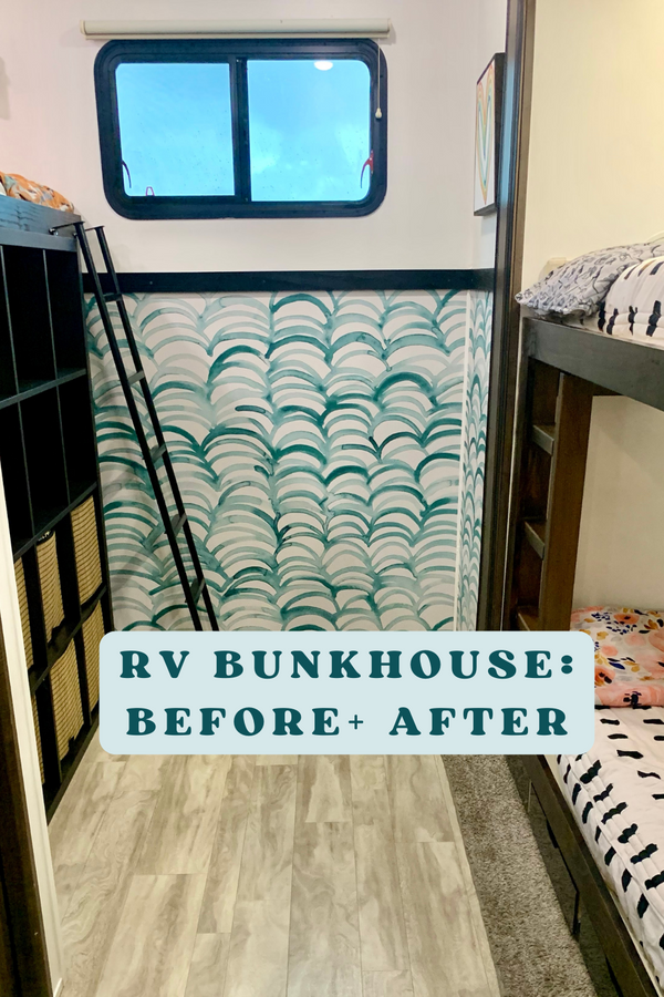 Remodel of Grand Design 3740 BH RV bunkhouse
