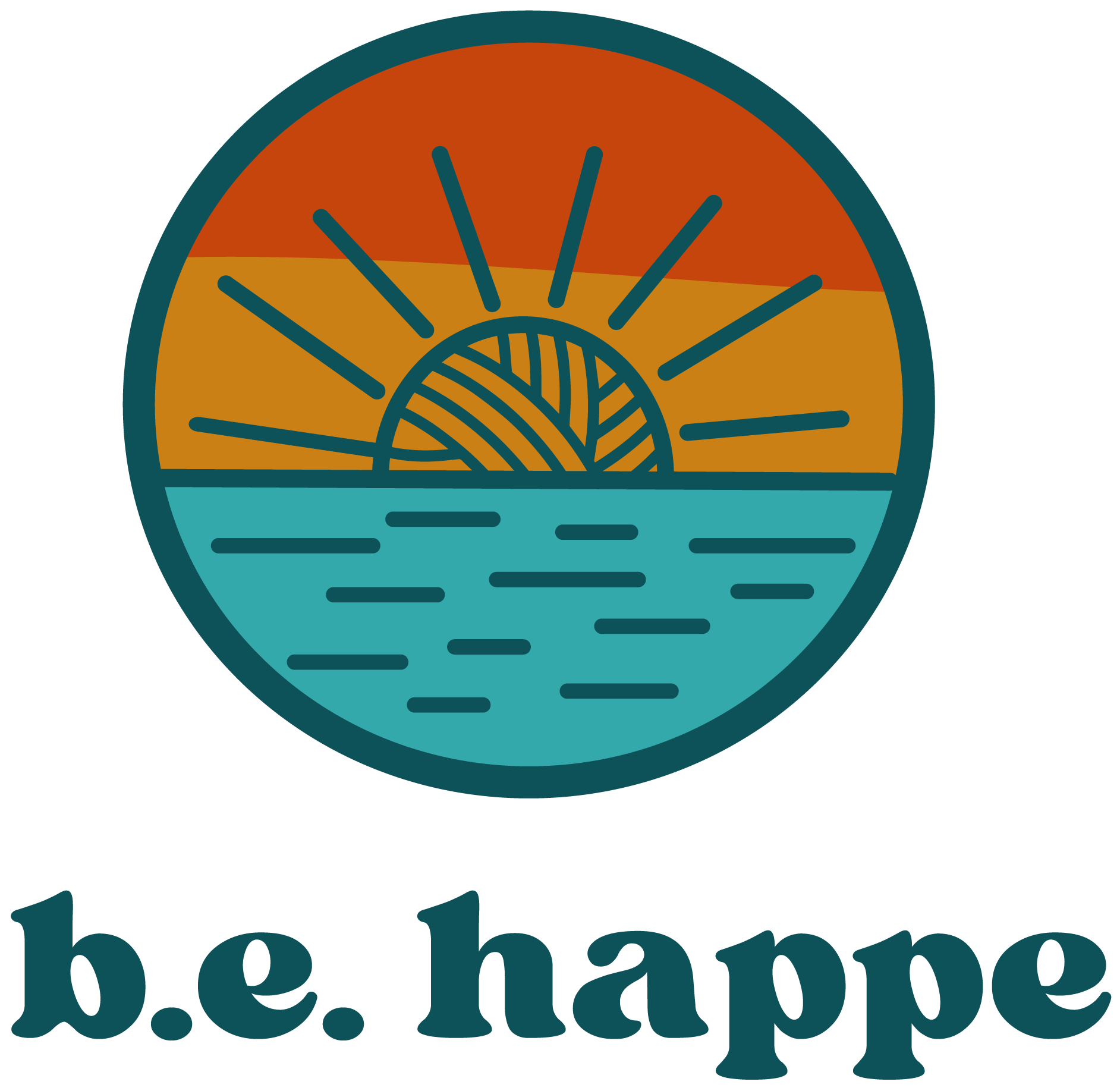 b.e.happe circle logo knit pom hats and slouchy beanies
