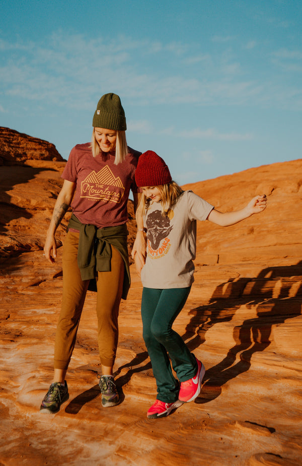 mommy and me ribbed knit beanies in Utah
