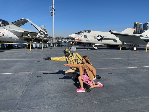 A Journey Through Time: Visiting the U.S.S. Midway in San Diego - b.e.happe