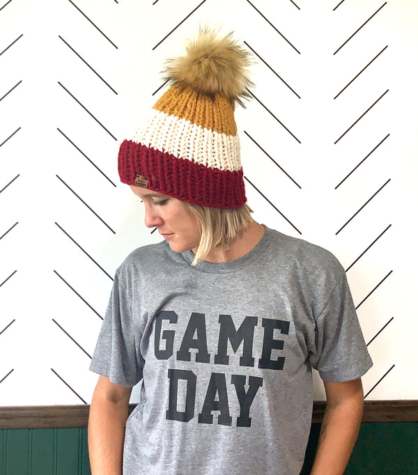 b.e.happe Knit Pom Hats and Crochet Slouchy Beanies for Shop Iowa - b.e.happe