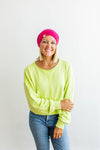 Wholesale Ribbed Knit Beanie | Bright Pink