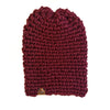 Crochet Simple Slouch Hat | Wine Wool Free