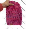 Crochet Simple Slouch Hat | Pink Azalea Wool Free