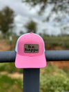 Trucker Snapback Cap | Pink