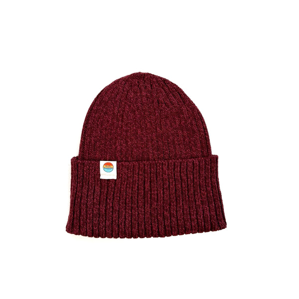 Wholesale Ribbed Knit Beanie | Maroon