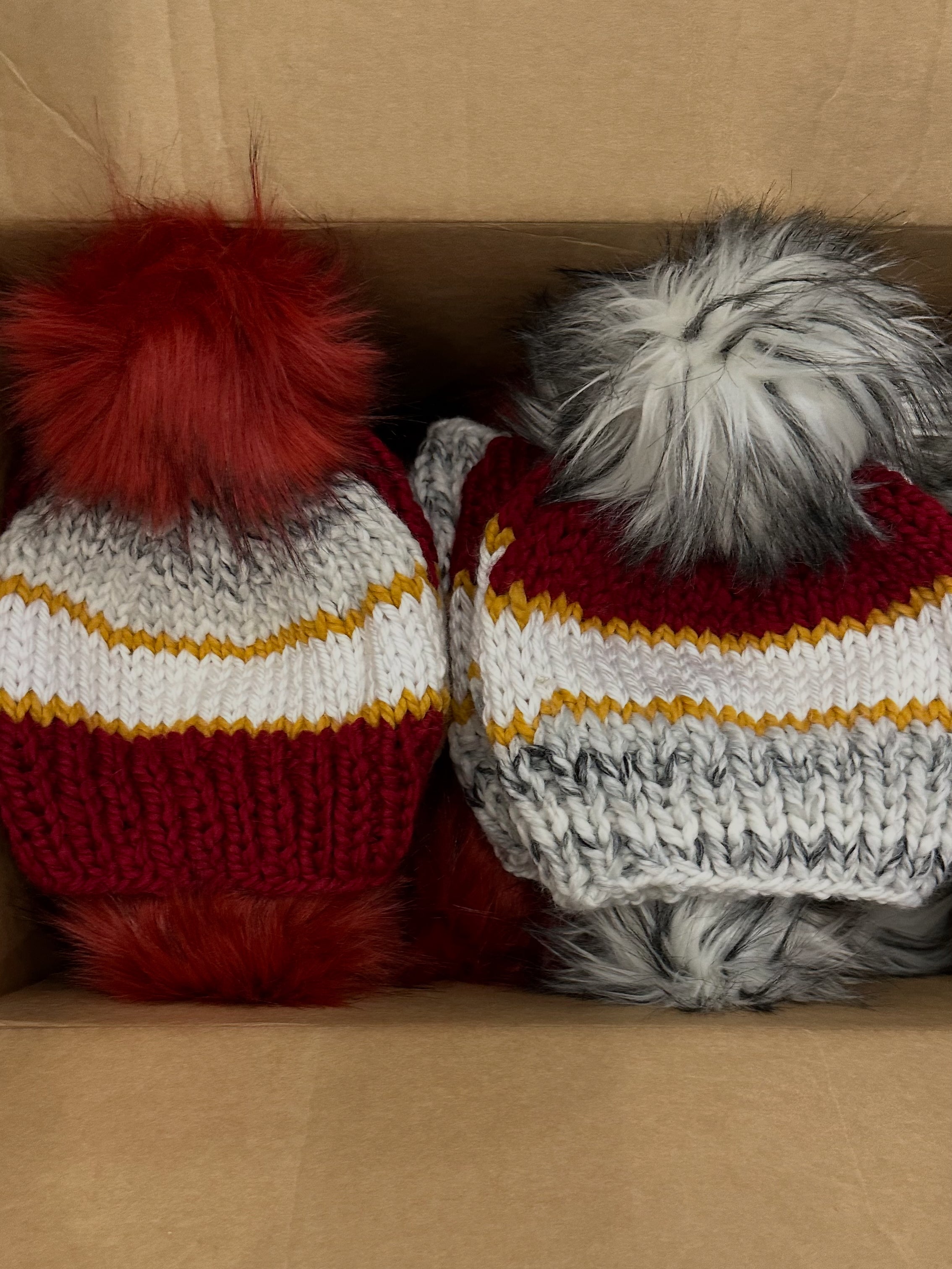 Team Adult Knit Pom Hat | Choose your combo -  from b.e.happe 