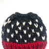 Youth Messy Bun Hat | Knit Ponytail Beanie