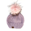 Adult Knit Pom Hat | Fairy Purple