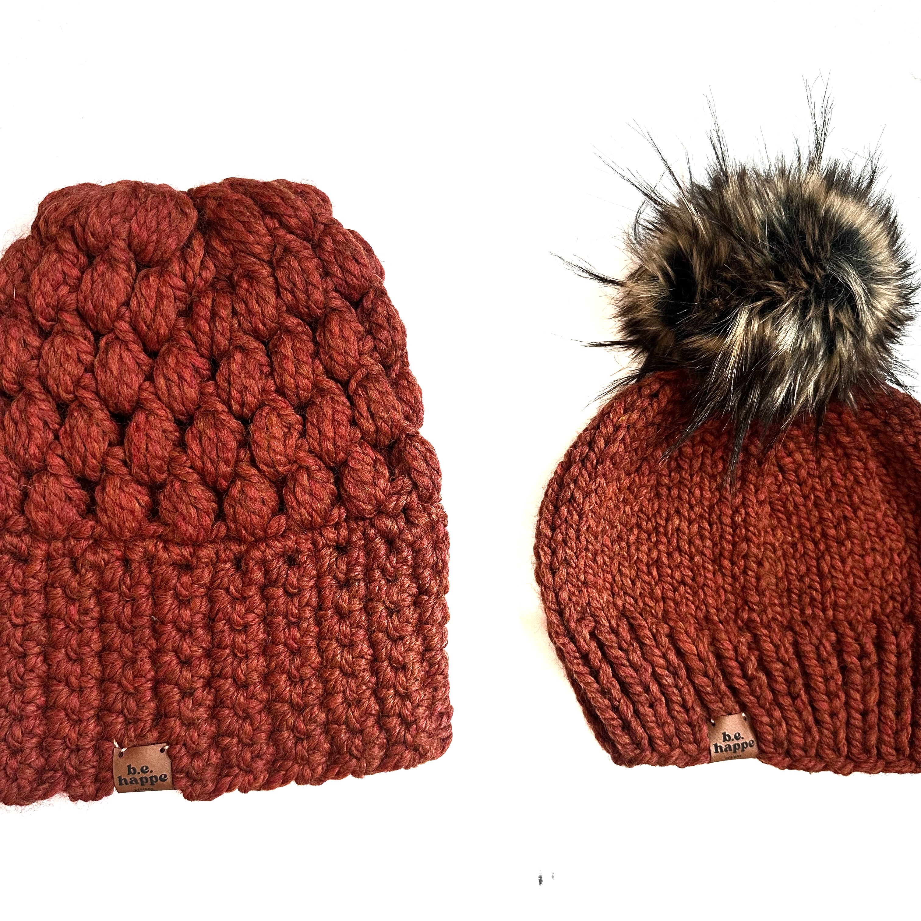 Adult Pom Pom Hat | Spice Beanie -  from b.e.happe 