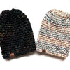 Women’s Slouch Hat Set | Crochet Slouchy Rainbow Beanies -  from b.e.happe 
