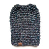 Crochet Simple Slouch Hat | Blue Purple Slouchy Beanie - b.e.happe