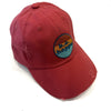 Distressed Buckle Back Baseball Cap | Red - b.e.happe