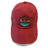 Distressed Buckle Back Baseball Cap | Red - b.e.happe