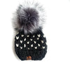 Faux Fur Pom Pom | Dark Grey - b.e.happe