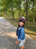 black winter hat, heart hat, pom pom beanie, knit hat, pink winter toboggan 