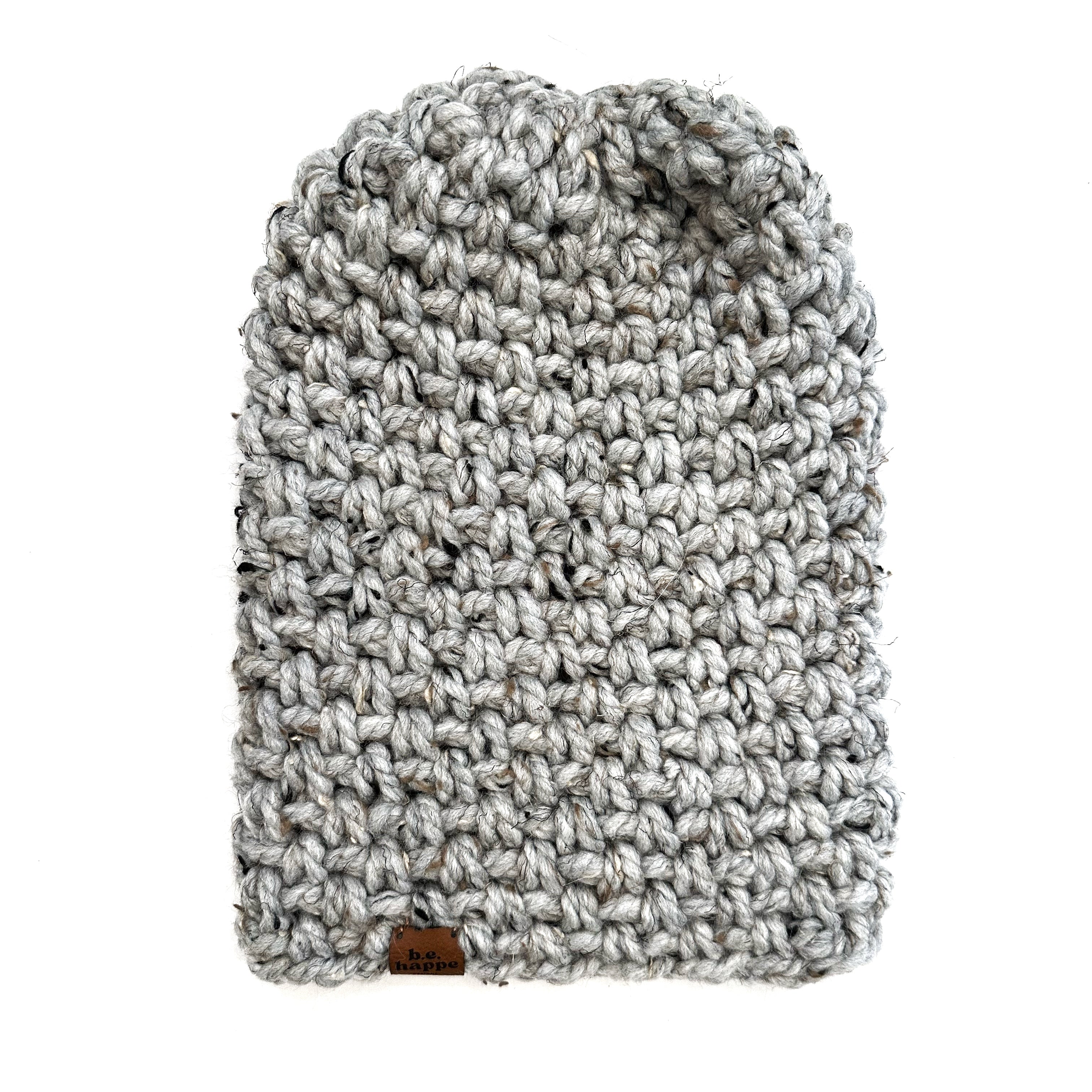 Wholesale Simple Slouch Hat | Grey Marble