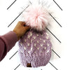 Adult Happe Hearts | Fairy Purple + Off White