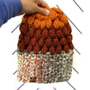 Crochet Puff Stitch Slouch Hat | Coney + Spice + Orange