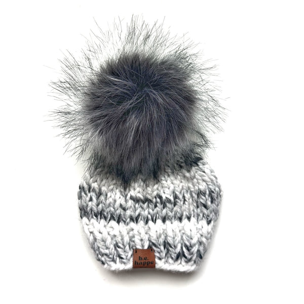 Mommy + Me Matching Winter Beanies | Marble Hat Set - b.e.happe