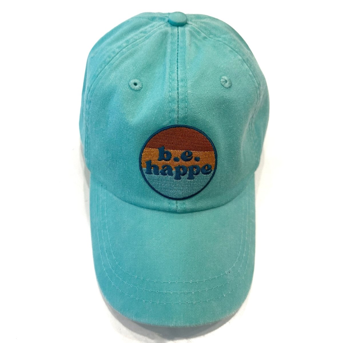 Non - distressed Buckle Back Baseball Cap | Seafoam - b.e.happe