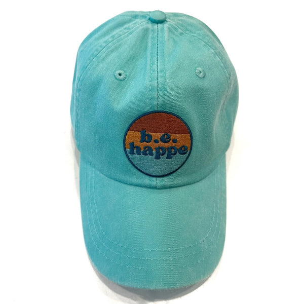 Non - distressed Buckle Back Baseball Cap | Seafoam - b.e.happe