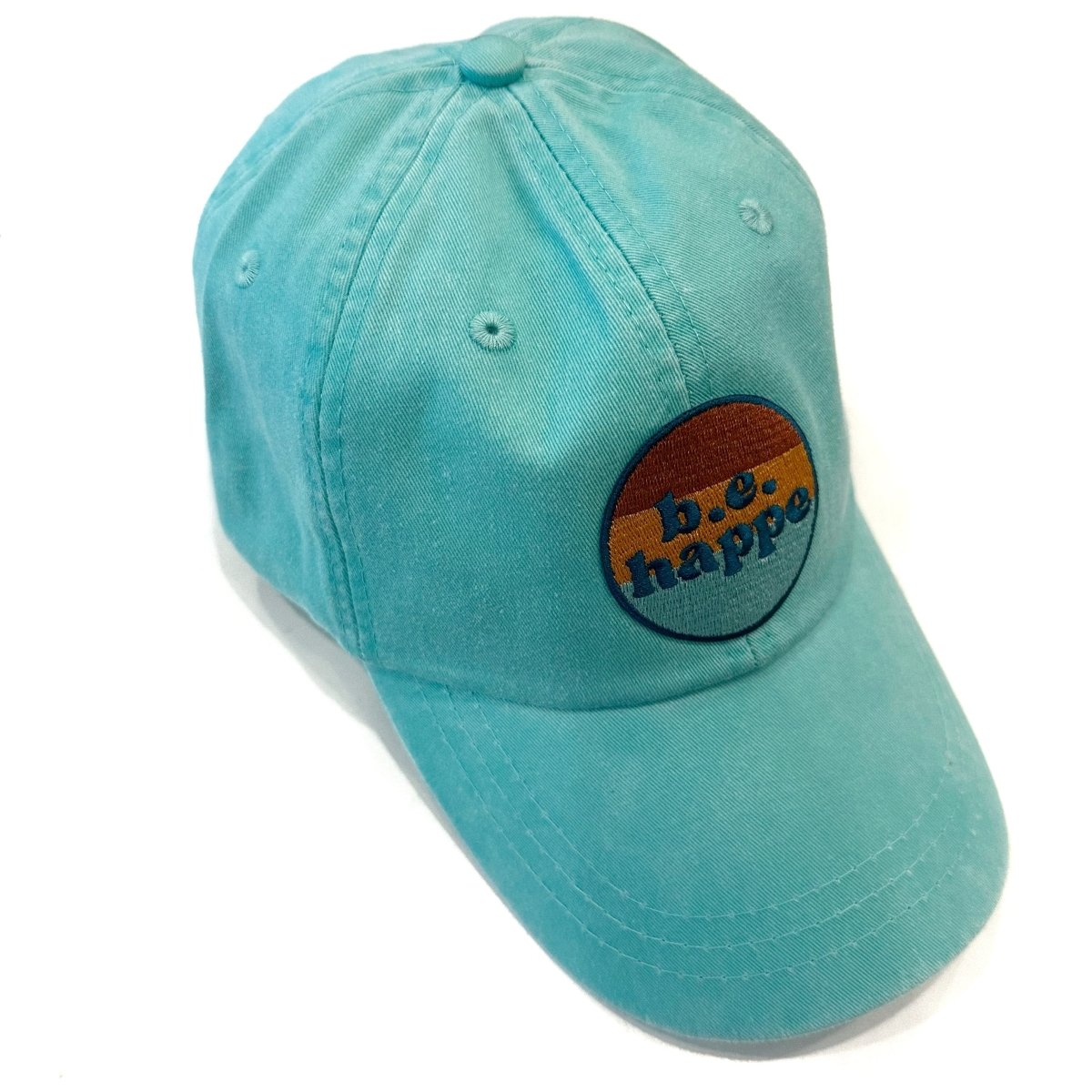 Non - distressed Buckle Back Baseball Cap | Seafoam - b.e.happe