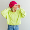 Ribbed Knit Beanie | Unisex Bright Pink Hat -  from b.e.happe 