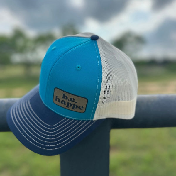 Trucker Snapback Blue Cap | b.e.happe - b.e.happe