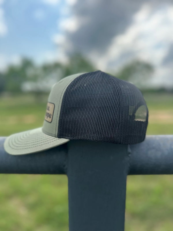 Trucker Snapback Cap | Green + Black - b.e.happe