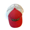 Trucker Snapback Cap | Red Baseball Hat - b.e.happe