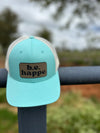 Trucker Snapback Cap | Seafoam Blue - b.e.happe