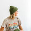 Unisex Winter Hat | Cuffed or Slouched Knit Beanie - b.e.happe