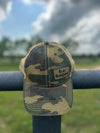 Unstructured Snapback Baseball Cap | Camo - b.e.happe