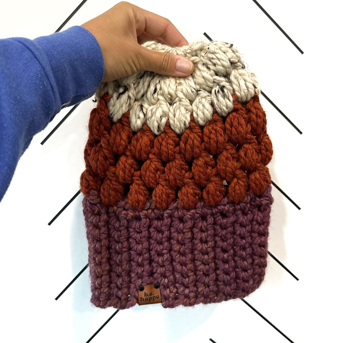 Women's Slouch Hat | Fall Slouchy Beanie - b.e.happe