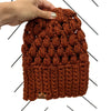 Women's Slouch Hat | Spice Orange Beanie - b.e.happe