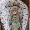 Youth Knit Pom Hat | Grey Beanie - b.e.happe