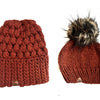 Youth Knit Pom Hat | Spice Beanie - b.e.happe
