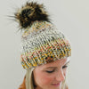 6 - 12 Month Baby Pom Hat | Coney Island Knit Beanie - b.e.happe