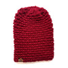 Crochet Simple Slouch Hat | Red Slouchy Beanie - Adult from b.e.happe 