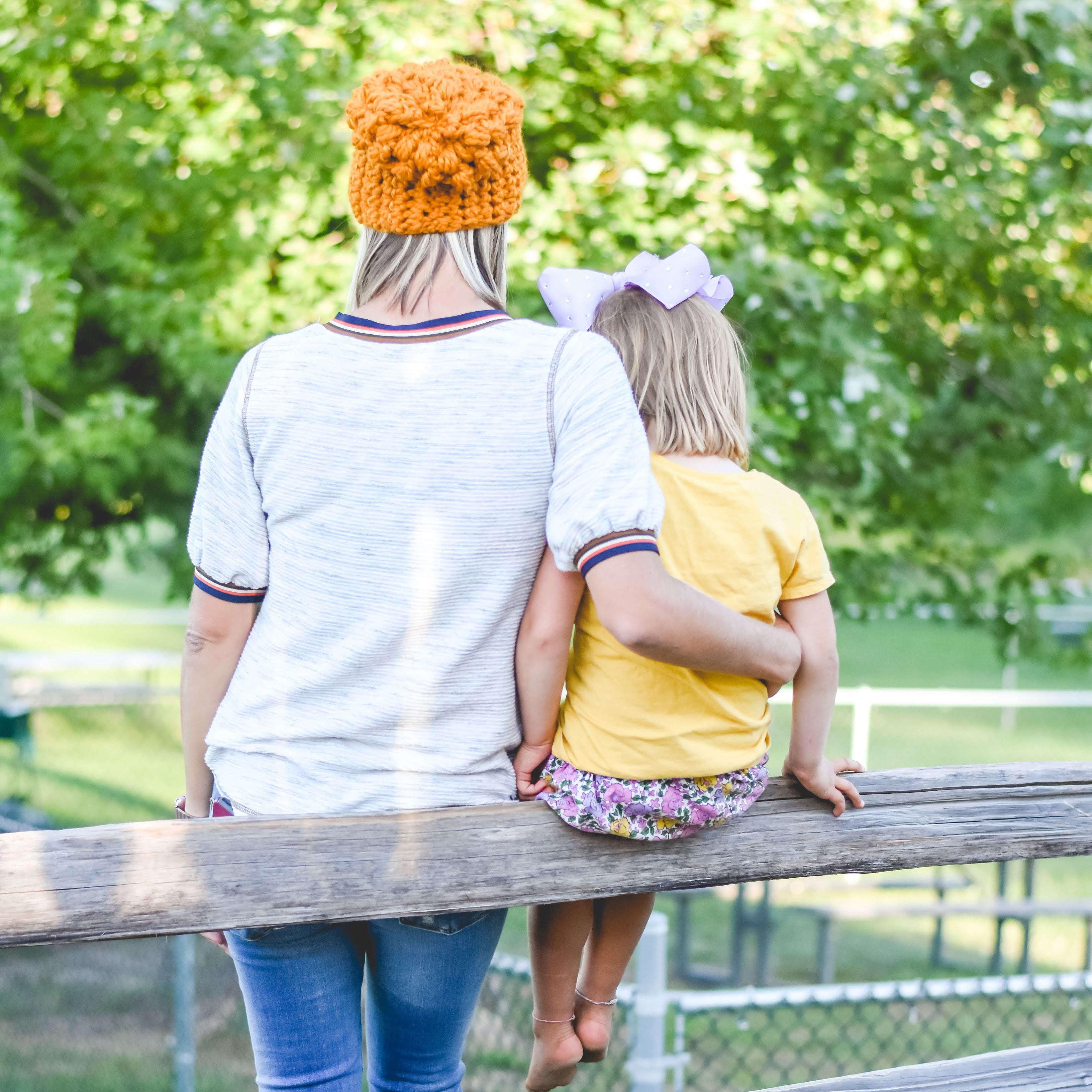 Crochet Puff Stitch Slouch Hat | Butterscotch Slouchy Beanie - Adult from b.e.happe 