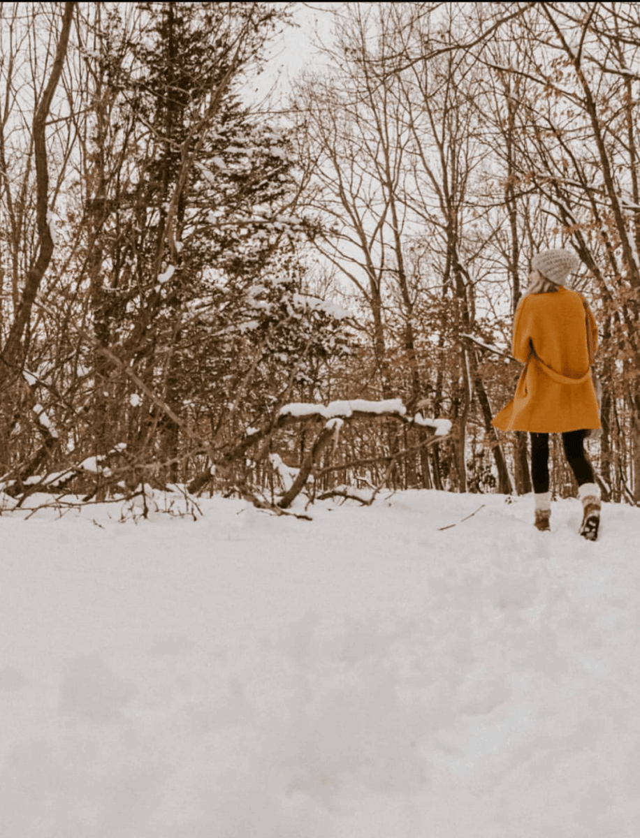 Crochet Simple Slouch Hat | Grey Marble Beanie - b.e.happe