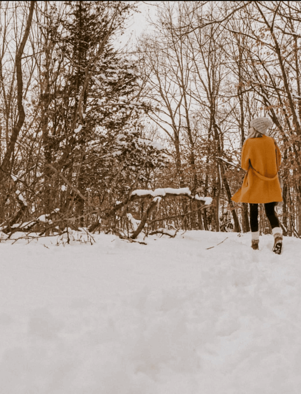 Crochet Simple Slouch Hat | Grey Marble Beanie - b.e.happe