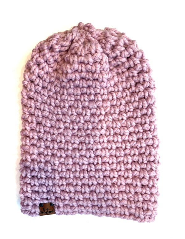Crochet Simple Slouch | Fairy Purple - Adult from b.e.happe 