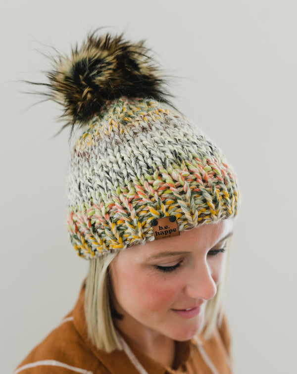 Wholesale Solid Knit Pom Hat | Coney Island