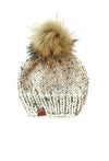 Solid Knit Pom Hat | Oatmeal