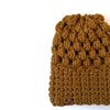 Women's Slouch Hat | Flax Brown Slouchy Beanie - b.e.happe