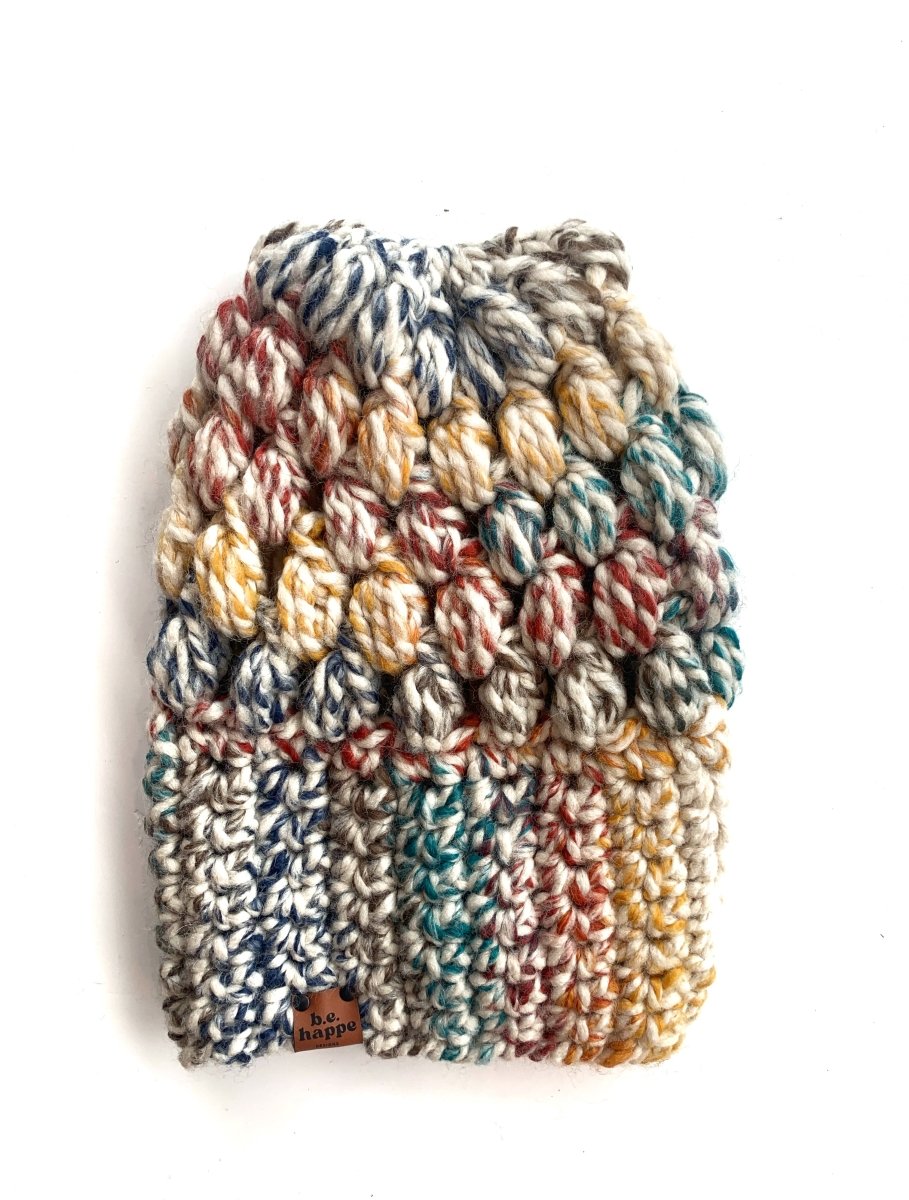 Women's Slouch Hat | Rainbow Beanie - b.e.happe
